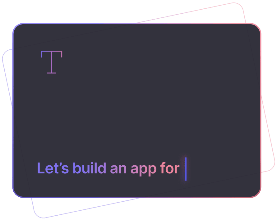 Build no code AI applications