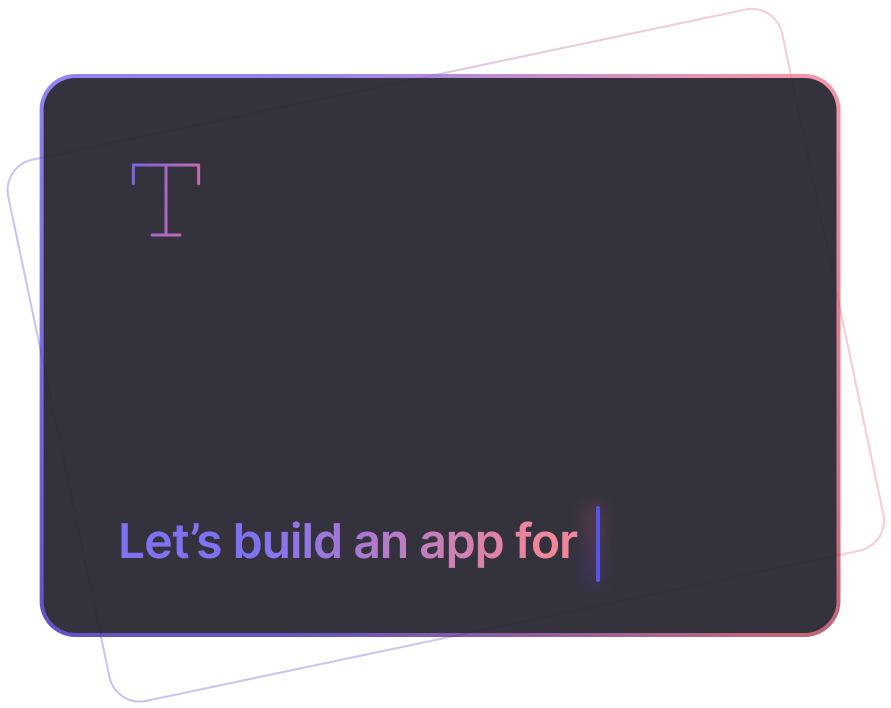 Build no code AI applications